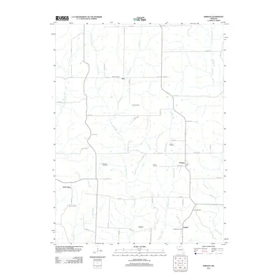 2012 Map of Winigan, 2012 Print