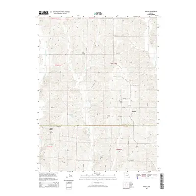 2015 Map of Winigan, 2015 Print