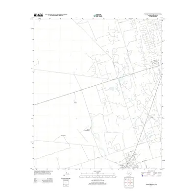 2012 Map of Wink North, 2012 Print