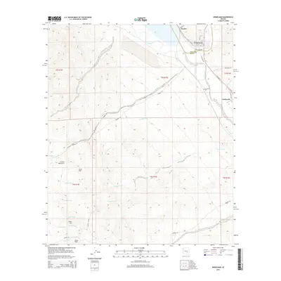 2014 Map of Winkelman, 2014 Print