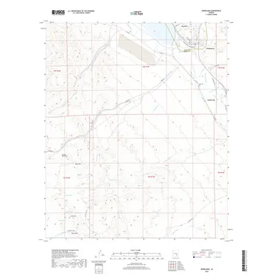 2018 Map of Winkelman, 2018 Print