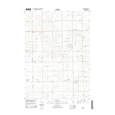 2014 Map of Winn, 2014 Print