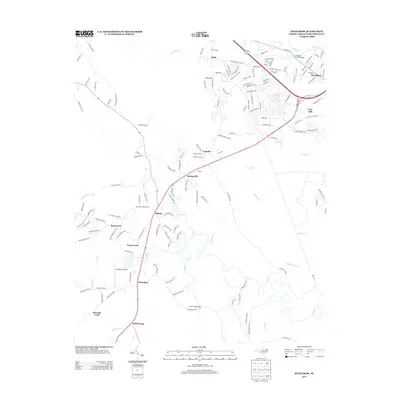 2013 Map of Winnabow, 2013 Print