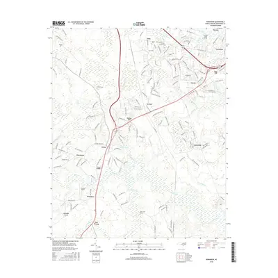 2016 Map of Winnabow, 2016 Print