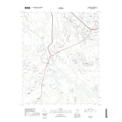2019 Map of Winnabow, 2019 Print