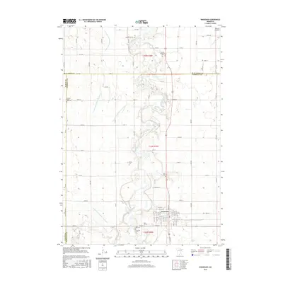 2016 Map of Winnebago, 2016 Print
