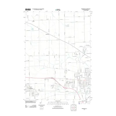 2012 Map of Winnebago, 2012 Print