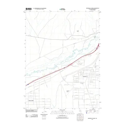 2011 Map of Winnemucca West, 2011 Print