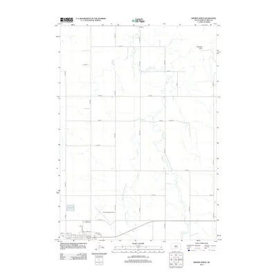 2012 Map of Winner North, 2012 Print