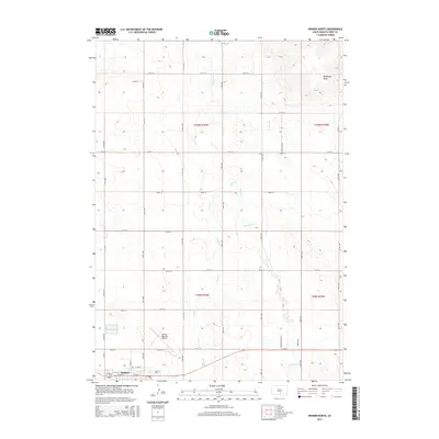 2015 Map of Winner North, 2015 Print