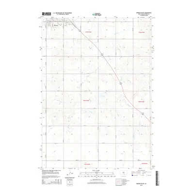 2015 Map of Winner South, 2015 Print