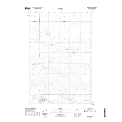 2020 Map of Winnett North, 2020 Print