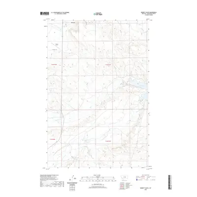 2020 Map of Winnett South, 2020 Print