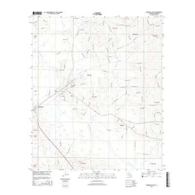 2015 Map of Winnfield East, 2015 Print