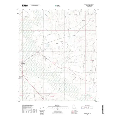 2020 Map of Winnfield East, 2020 Print