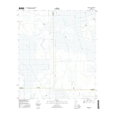 2016 Map of Winnie NW, 2016 Print