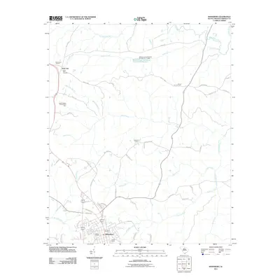 2011 Map of Winnsboro, 2011 Print