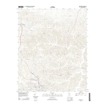 2014 Map of Winnsboro, 2014 Print
