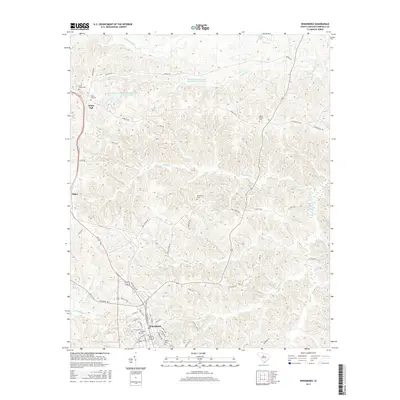 2017 Map of Winnsboro, 2017 Print