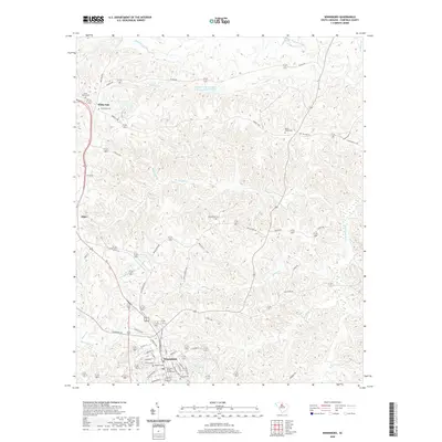 2020 Map of Winnsboro, 2020 Print
