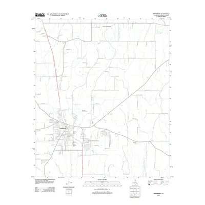 2012 Map of Winnsboro, 2012 Print