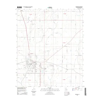 2015 Map of Winnsboro, 2015 Print