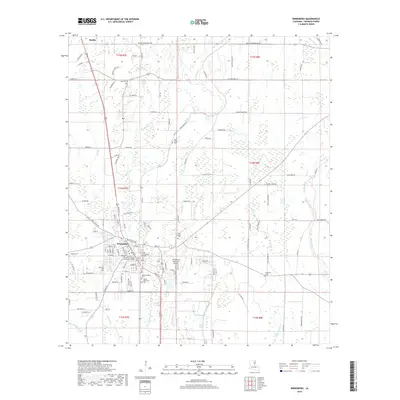 2018 Map of Winnsboro, 2018 Print