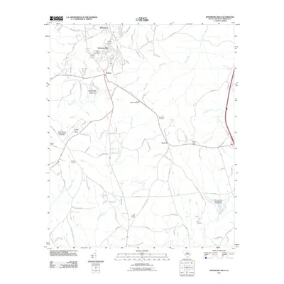 2011 Map of Winnsboro Mills, 2011 Print
