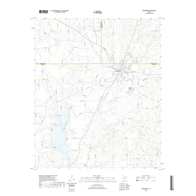2019 Map of Winnsboro, 2019 Print