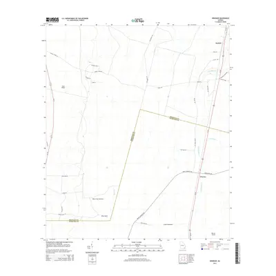2014 Map of Winokur, 2014 Print