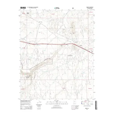 2014 Map of Winona, 2014 Print
