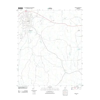 2012 Map of Winona, 2012 Print