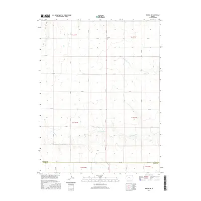 2015 Map of Winona NE, 2015 Print