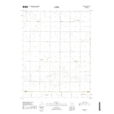 2018 Map of Winona NE, 2018 Print
