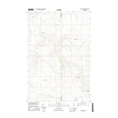 2017 Map of Winona North, 2017 Print