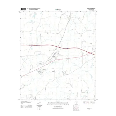 2012 Map of Winona, 2012 Print