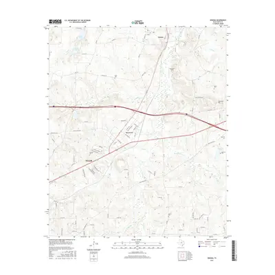 2016 Map of Winona, 2016 Print
