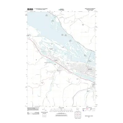 2011 Map of Winona West, 2011 Print