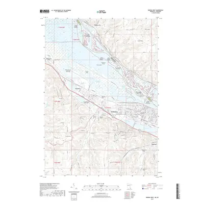 2019 Map of Winona West, 2019 Print