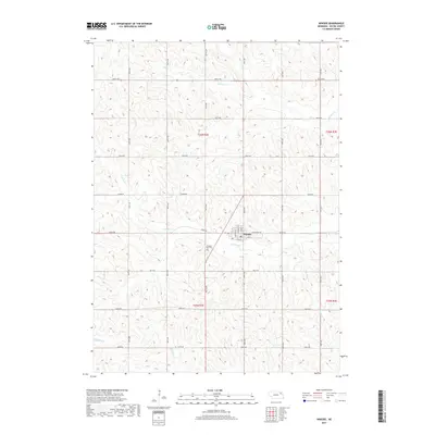 2017 Map of Winside, 2017 Print