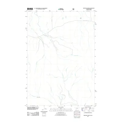 2011 Map of Winslow Creek, 2011 Print