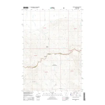 2014 Map of Winslow Creek, 2014 Print