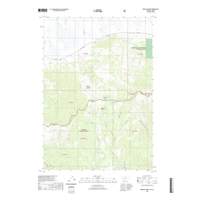 2020 Map of Winslow Creek, 2020 Print