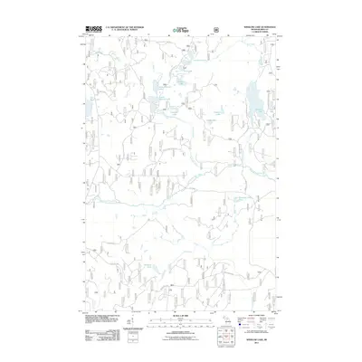 2011 Map of Winslow Lake, 2011 Print