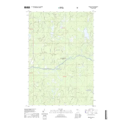 2019 Map of Winslow Lake, 2019 Print