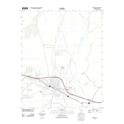 2011 Map of Winslow, 2011 Print