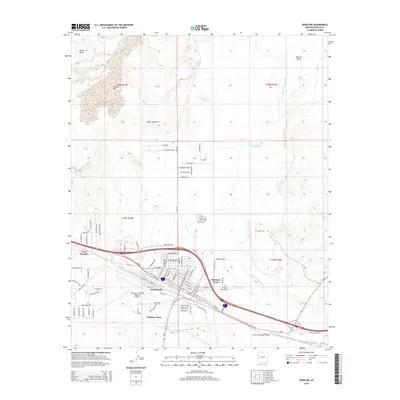 2014 Map of Winslow, 2014 Print