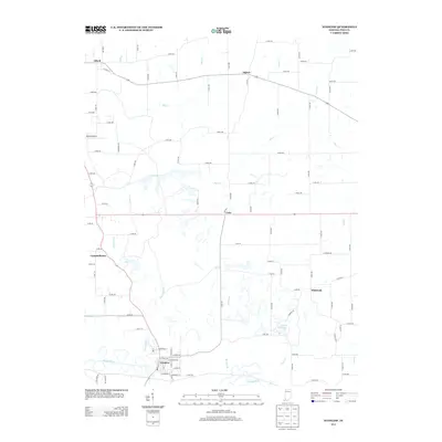2013 Map of Winslow, 2013 Print