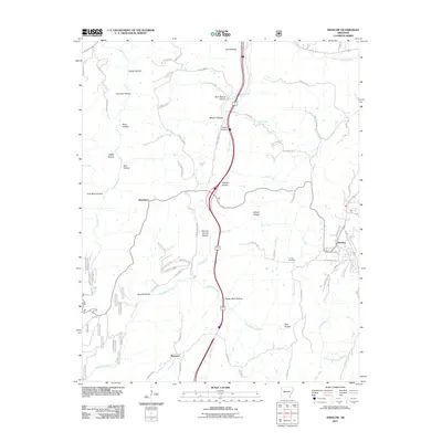 2011 Map of Winslow, 2011 Print