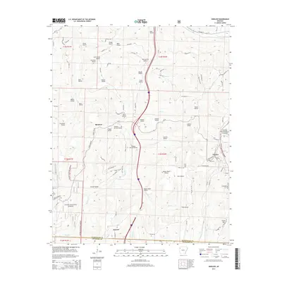 2014 Map of Winslow, 2014 Print
